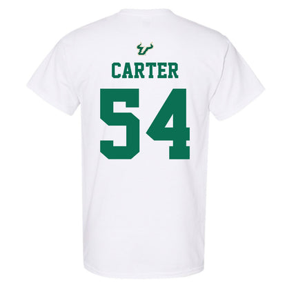 USF - NCAA Football : Braden Carter - Homecoming Shersey T-Shirt-1