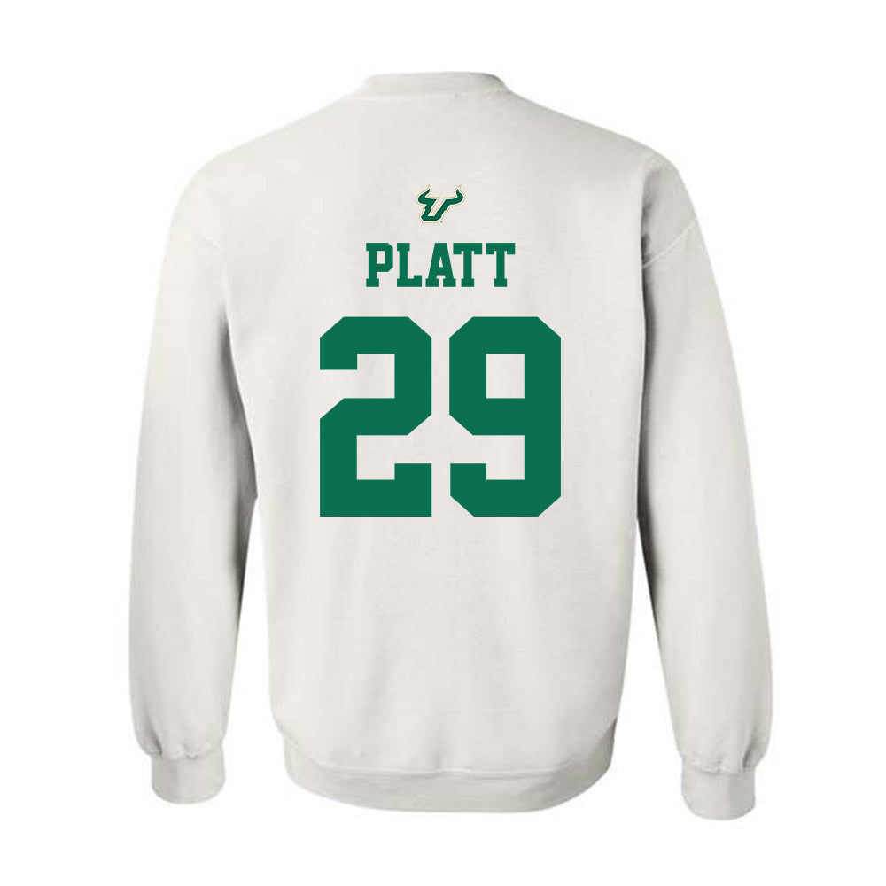 USF - NCAA Football : Deylen Platt - Homecoming Shersey Crewneck Sweatshirt-1