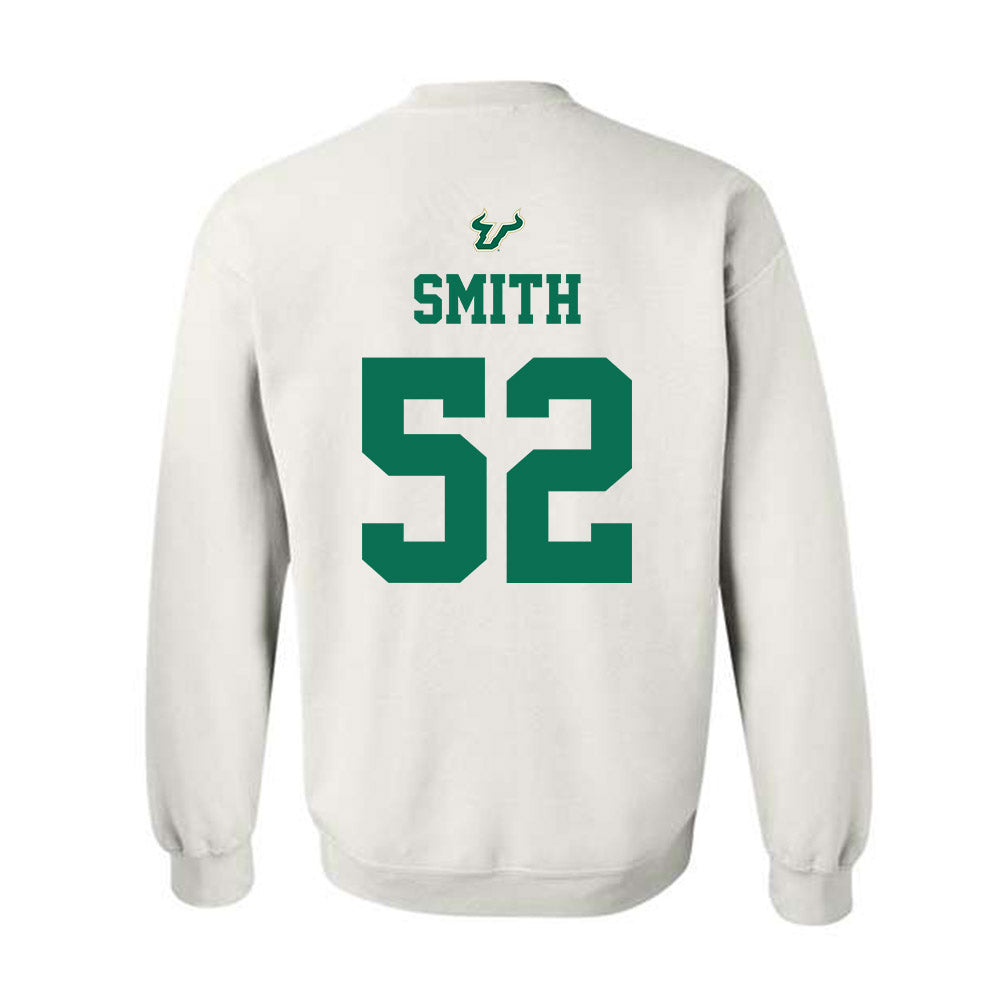 USF - NCAA Football : Christian Smith - Homecoming Shersey Crewneck Sweatshirt-1