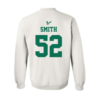 USF - NCAA Football : Christian Smith - Homecoming Shersey Crewneck Sweatshirt-1