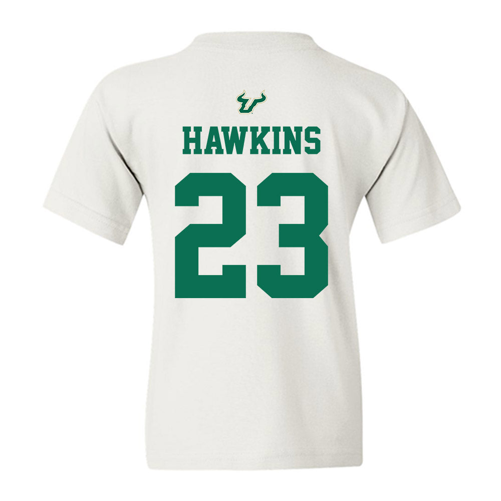 USF - NCAA Football : Cedrick Hawkins - Homecoming Shersey Youth T-Shirt-1