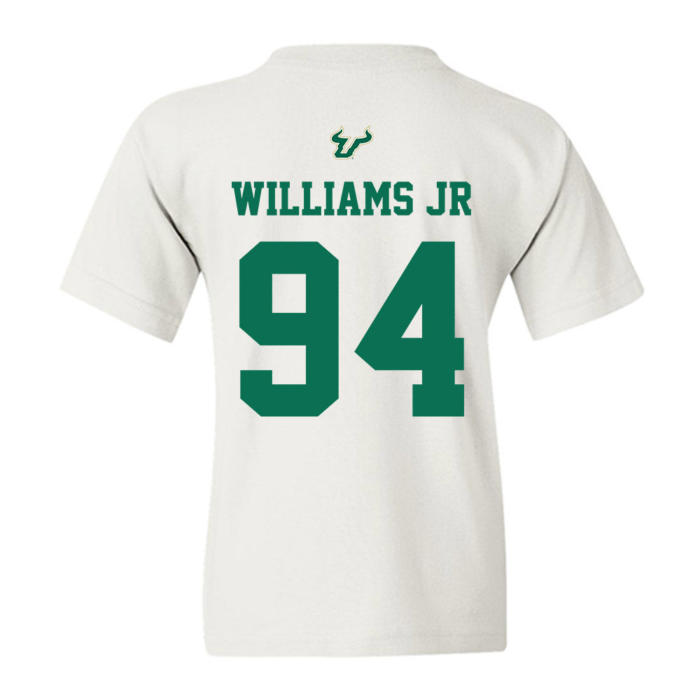 USF - NCAA Football : Brooks Williams Jr - Homecoming Shersey Youth T-Shirt-1