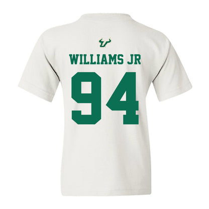 USF - NCAA Football : Brooks Williams Jr - Homecoming Shersey Youth T-Shirt-1