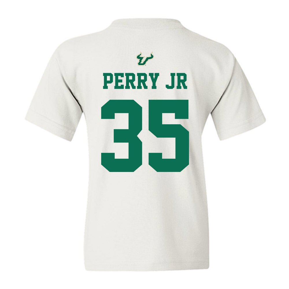 USF - NCAA Football : Herlin Perry Jr - Homecoming Shersey Youth T-Shirt-1