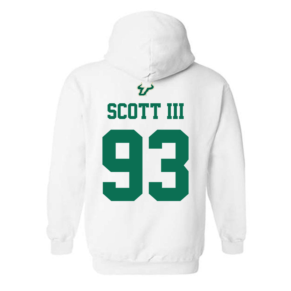 USF - NCAA Football : Richard Scott III - Homecoming Shersey Hooded Sweatshirt-1