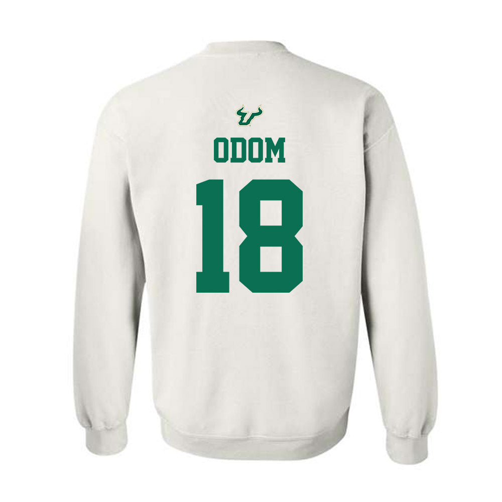 USF - NCAA Football : Kenneth Odom - Homecoming Shersey Crewneck Sweatshirt-1