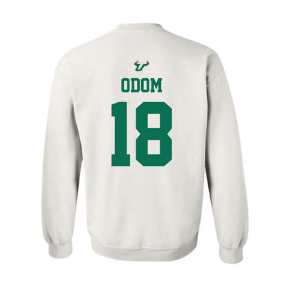 USF - NCAA Football : Kenneth Odom - Homecoming Shersey Crewneck Sweatshirt-1