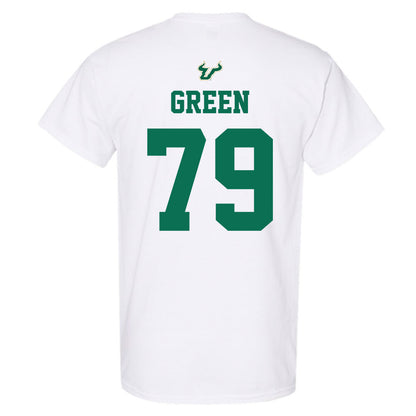 USF - NCAA Football : Ethan Green - Homecoming Shersey T-Shirt-1