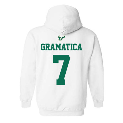USF - NCAA Football : Nico Gramatica - Homecoming Shersey Hooded Sweatshirt-1