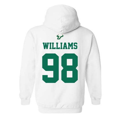 USF - NCAA Football : Marcus Williams - Homecoming Shersey Hooded Sweatshirt-1
