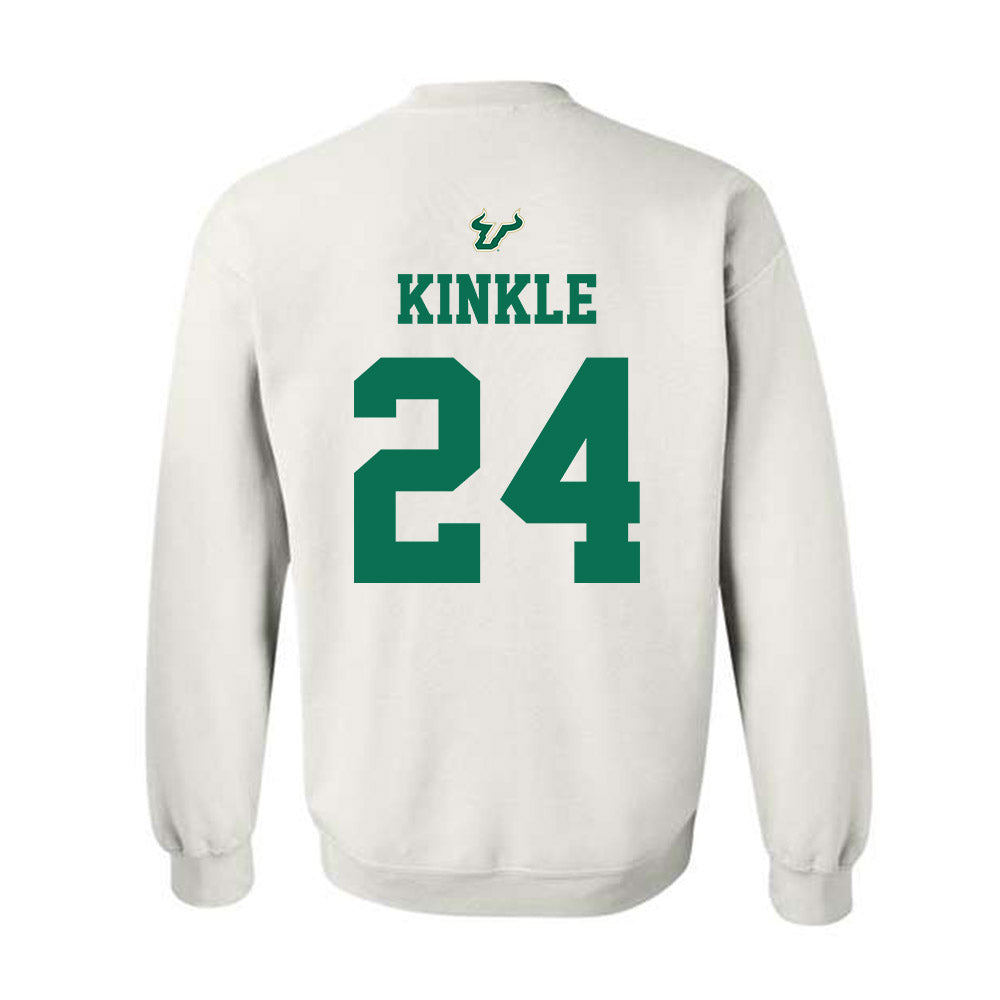 USF - NCAA Football : Tray Kinkle - Homecoming Shersey Crewneck Sweatshirt-1