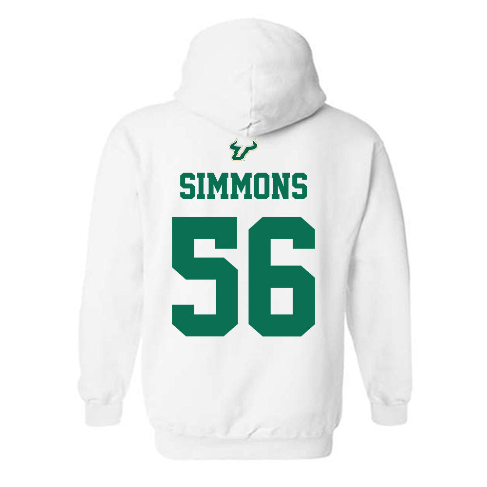 USF - NCAA Football : Terry Simmons - Homecoming Shersey Hooded Sweatshirt-1
