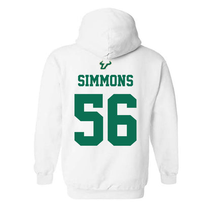 USF - NCAA Football : Terry Simmons - Homecoming Shersey Hooded Sweatshirt-1