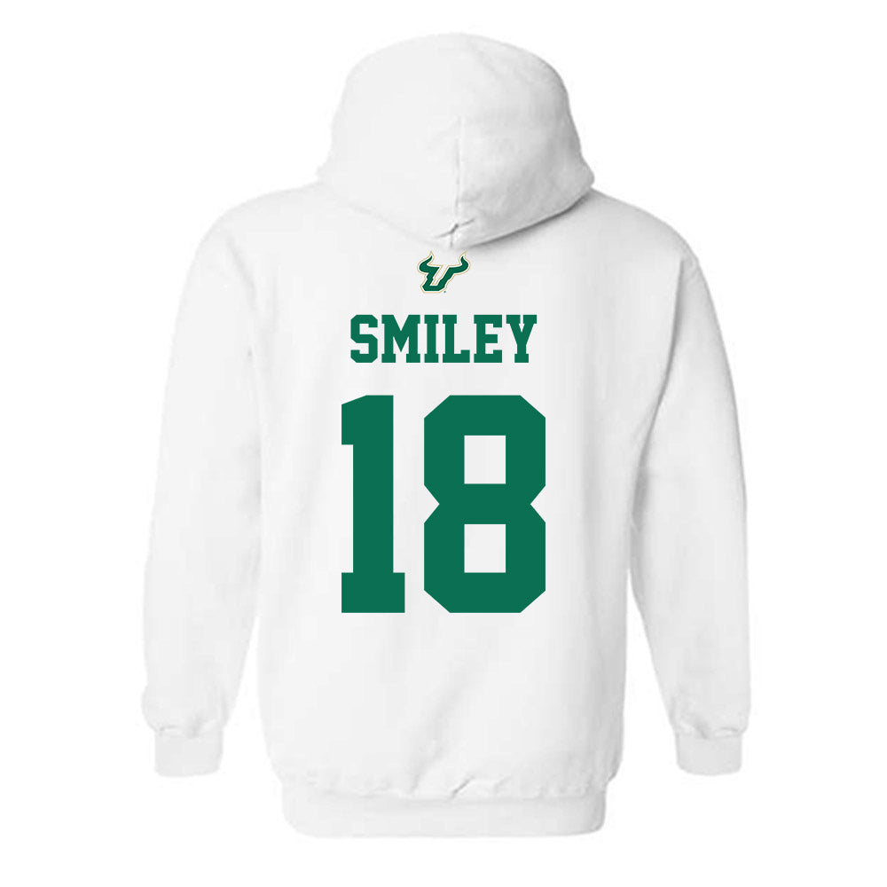 USF - NCAA Football : Levi Smiley - Homecoming Shersey Hooded Sweatshirt-1