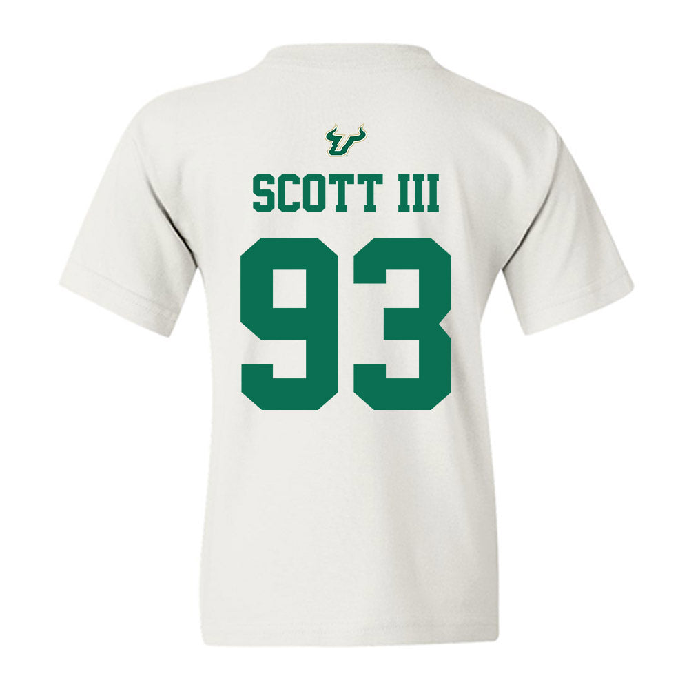USF - NCAA Football : Richard Scott III - Homecoming Shersey Youth T-Shirt-1
