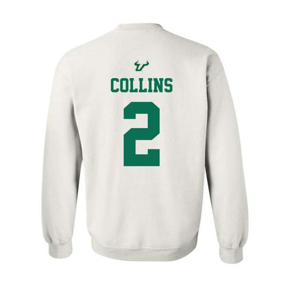 USF - NCAA Football : Jason Collins - Homecoming Shersey Crewneck Sweatshirt-1