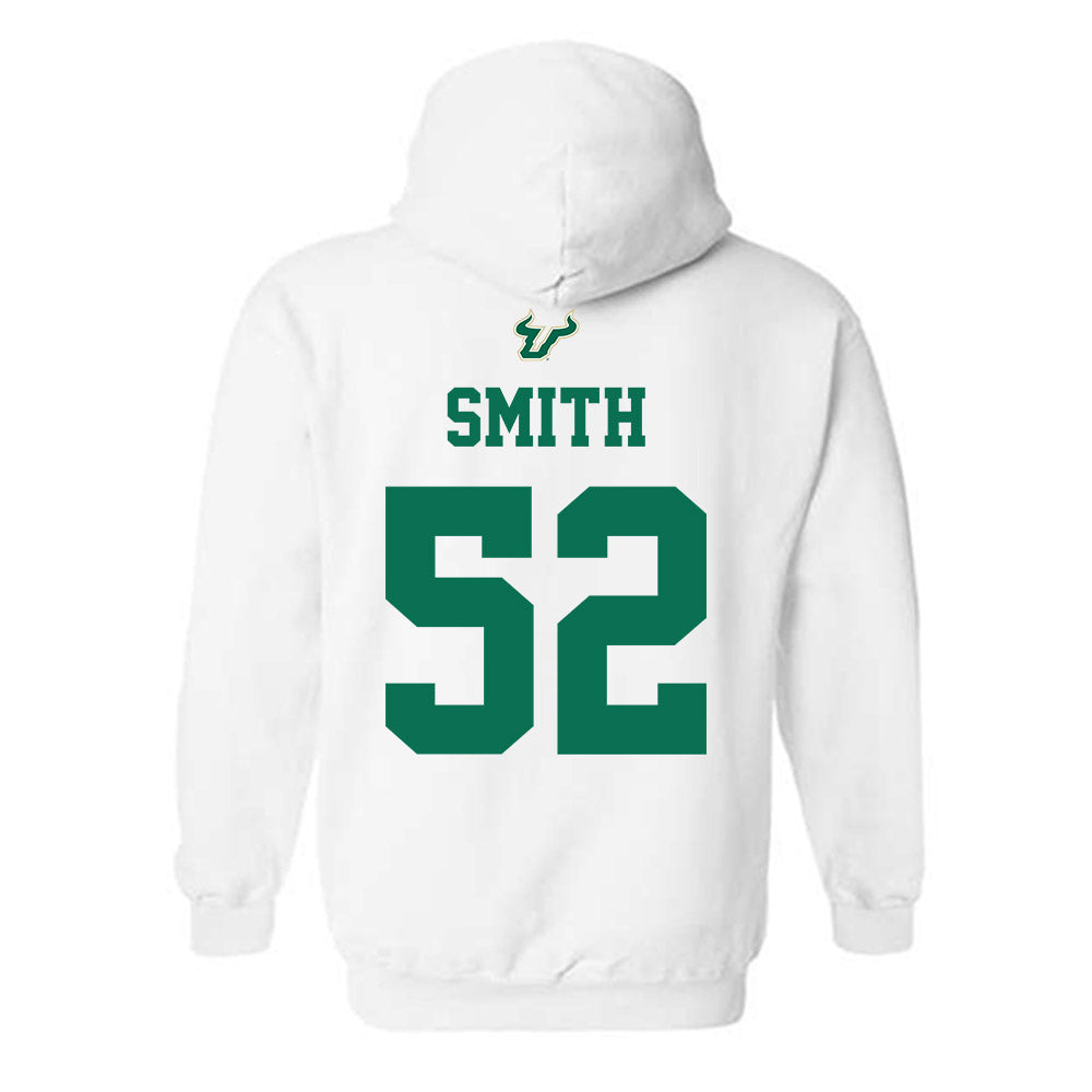 USF - NCAA Football : Christian Smith - Homecoming Shersey Hooded Sweatshirt-1