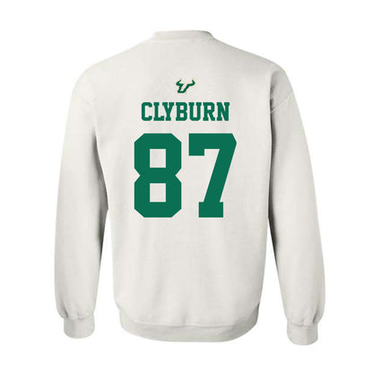 USF - NCAA Football : Luke Clyburn - Homecoming Shersey Crewneck Sweatshirt-1