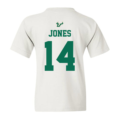USF - NCAA Football : Eli Jones - Homecoming Shersey Youth T-Shirt-1
