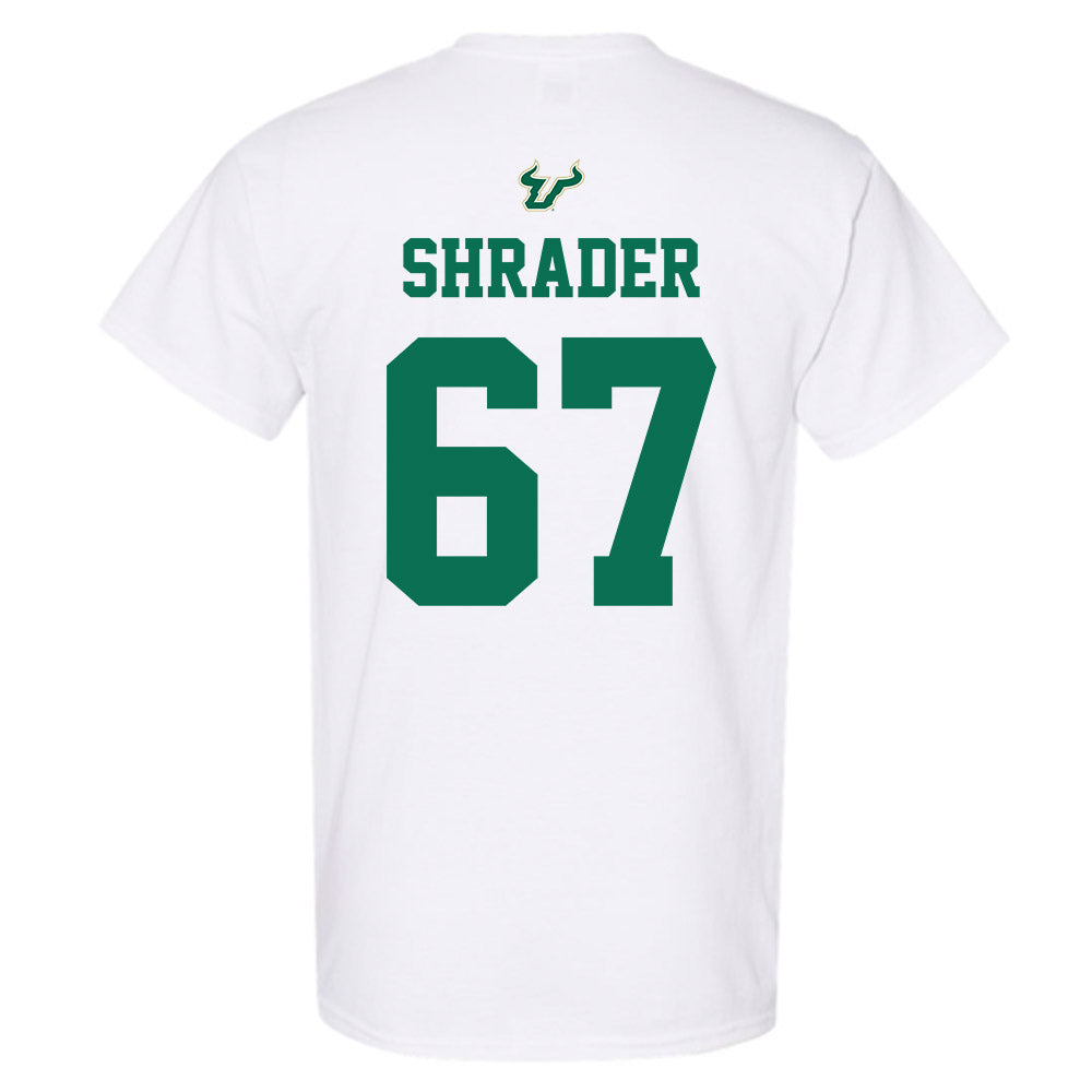 USF - NCAA Football : Thomas Shrader - Homecoming Shersey T-Shirt-1