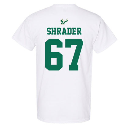 USF - NCAA Football : Thomas Shrader - Homecoming Shersey T-Shirt-1