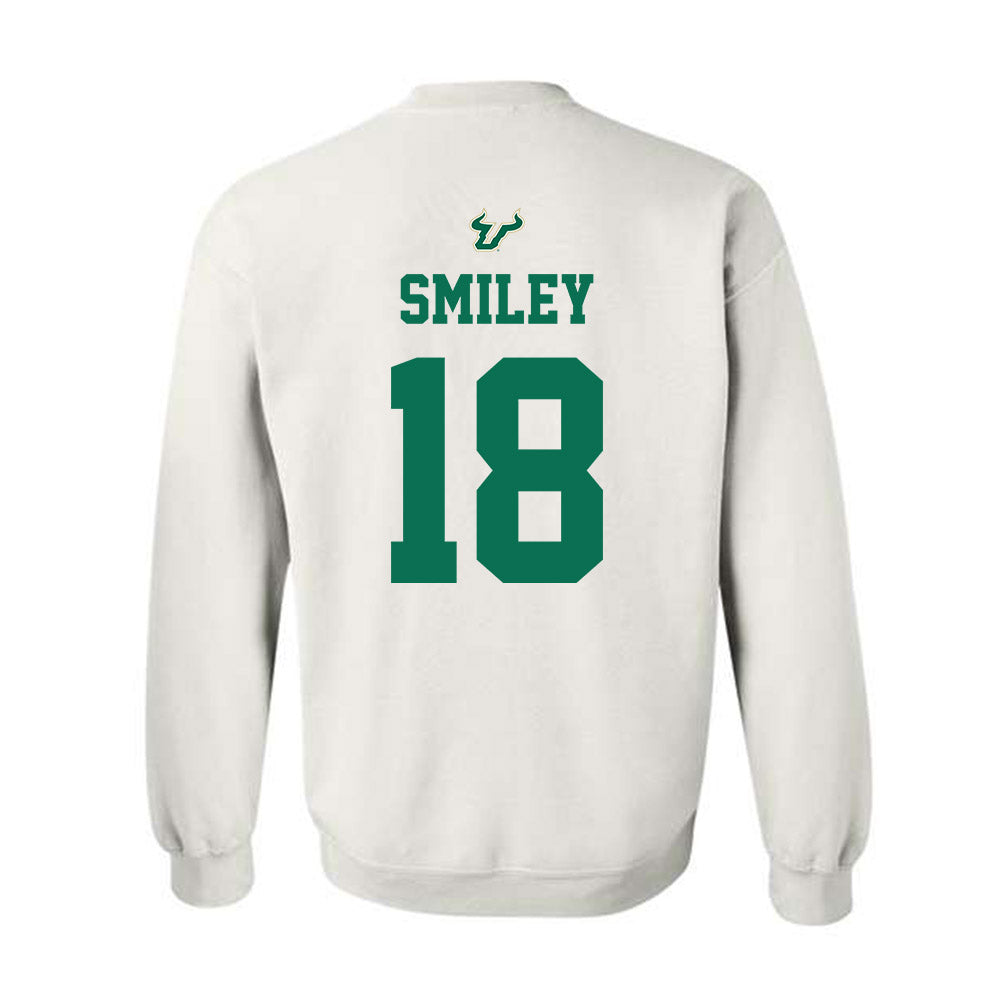 USF - NCAA Football : Levi Smiley - Homecoming Shersey Crewneck Sweatshirt-1