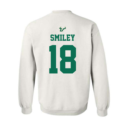 USF - NCAA Football : Levi Smiley - Homecoming Shersey Crewneck Sweatshirt-1
