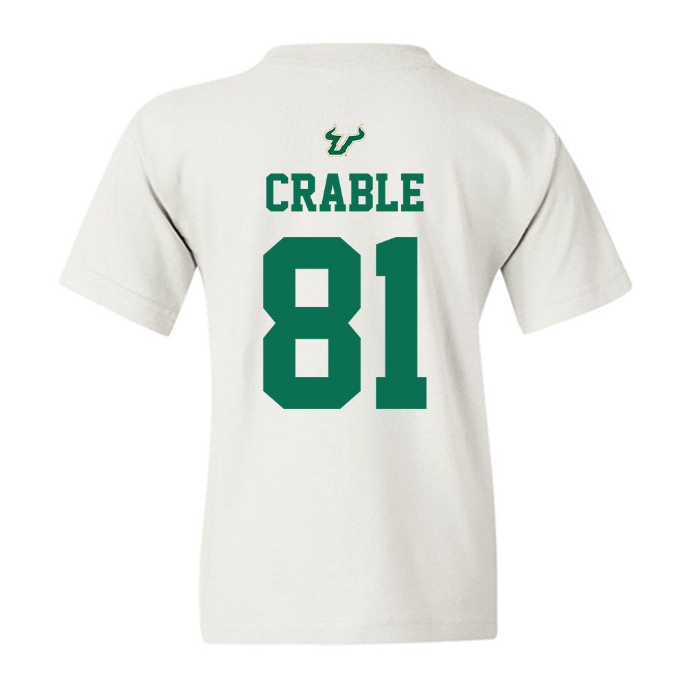 USF - NCAA Football : Tayte Crable - Homecoming Shersey Youth T-Shirt-1