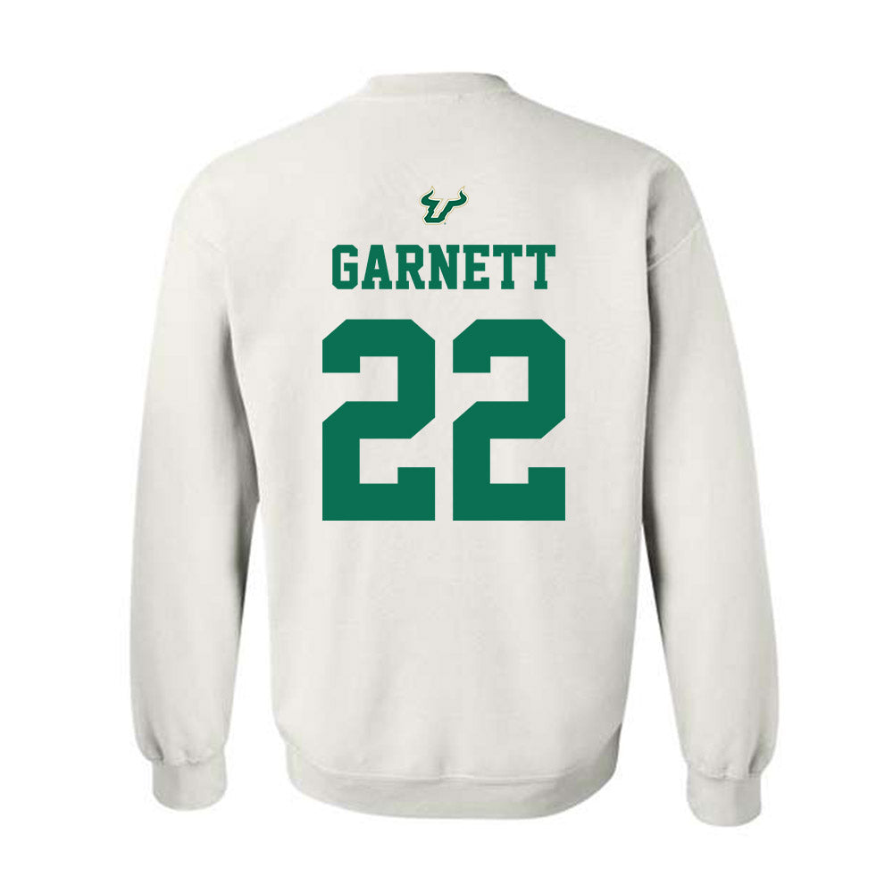 USF - NCAA Football : Chase Garnett - Homecoming Shersey Crewneck Sweatshirt-1