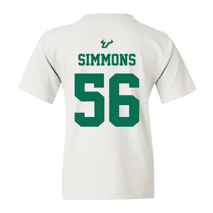 USF - NCAA Football : Terry Simmons - Homecoming Shersey Youth T-Shirt-1
