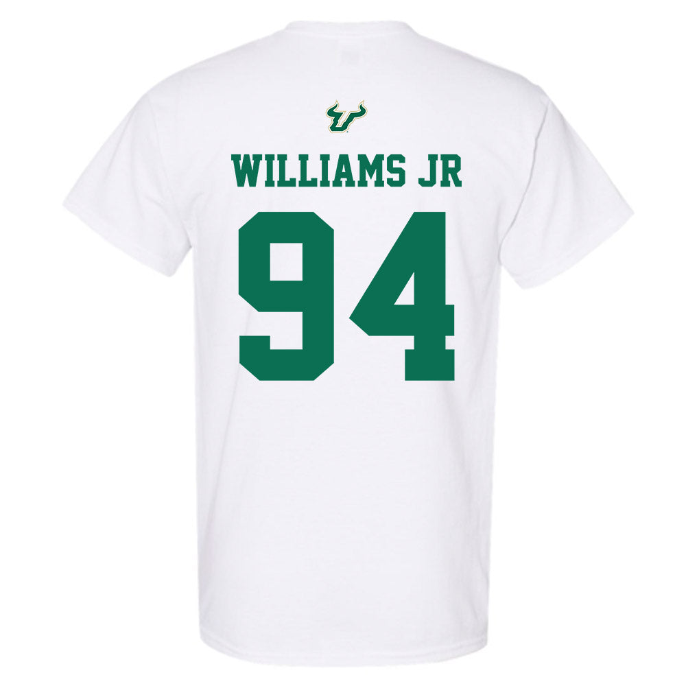 USF - NCAA Football : Brooks Williams Jr - Homecoming Shersey T-Shirt-1