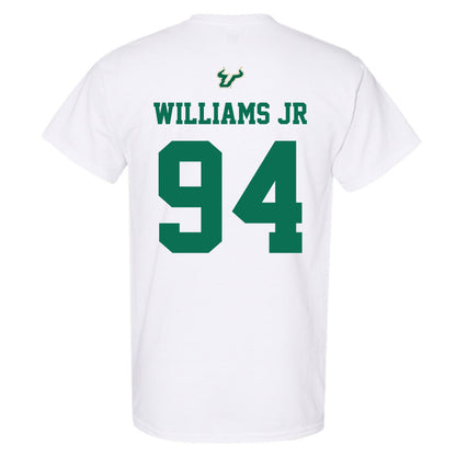 USF - NCAA Football : Brooks Williams Jr - Homecoming Shersey T-Shirt-1