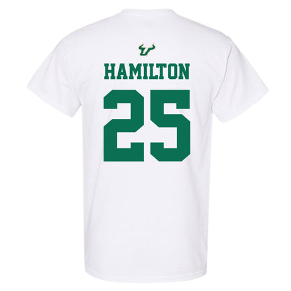 USF - NCAA Football : Zavier Hamilton - Homecoming Shersey T-Shirt-1