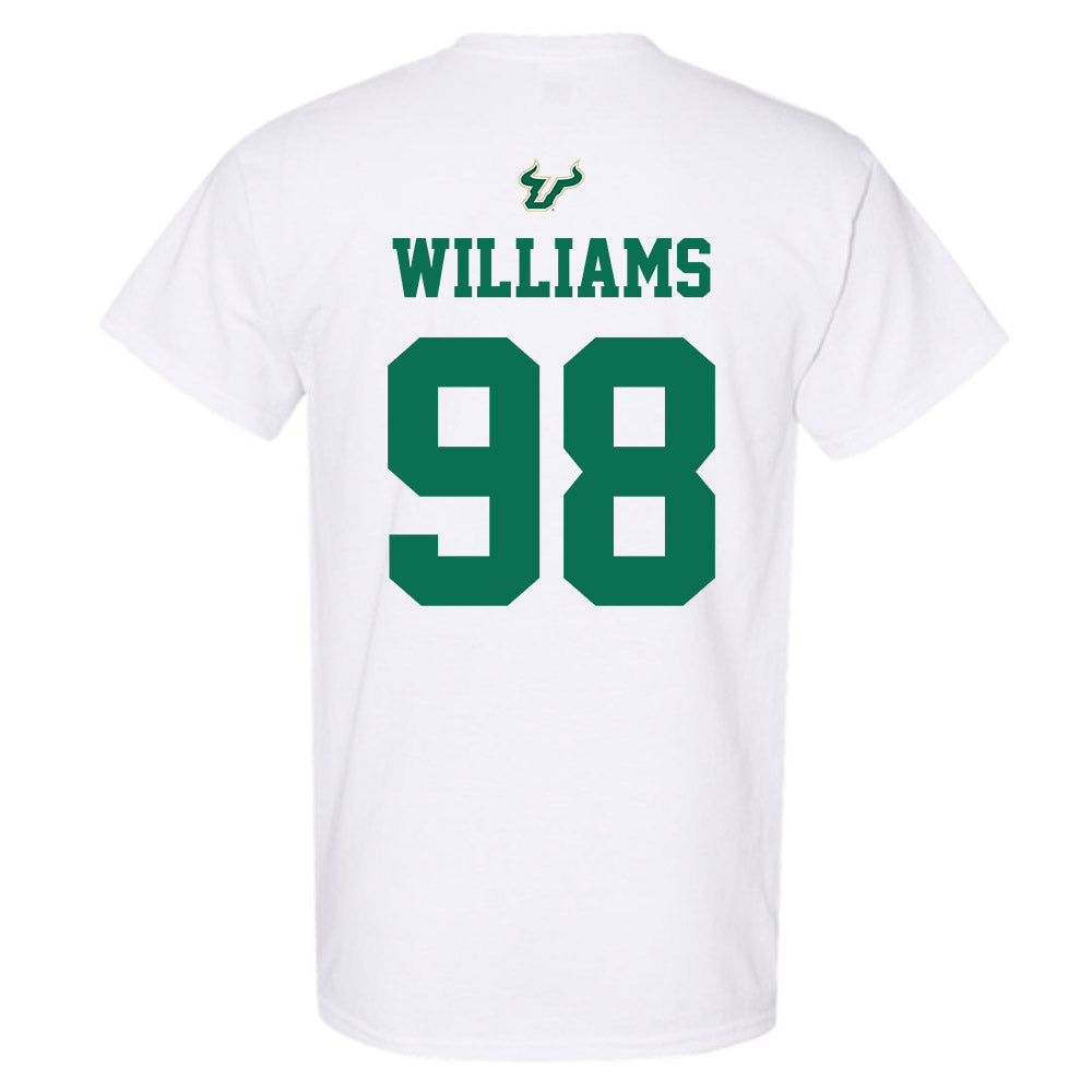 USF - NCAA Football : Marcus Williams - Homecoming Shersey T-Shirt-1