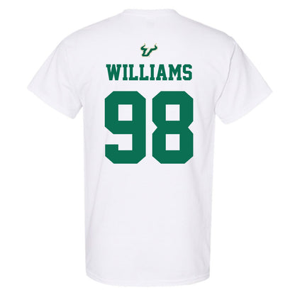 USF - NCAA Football : Marcus Williams - Homecoming Shersey T-Shirt-1