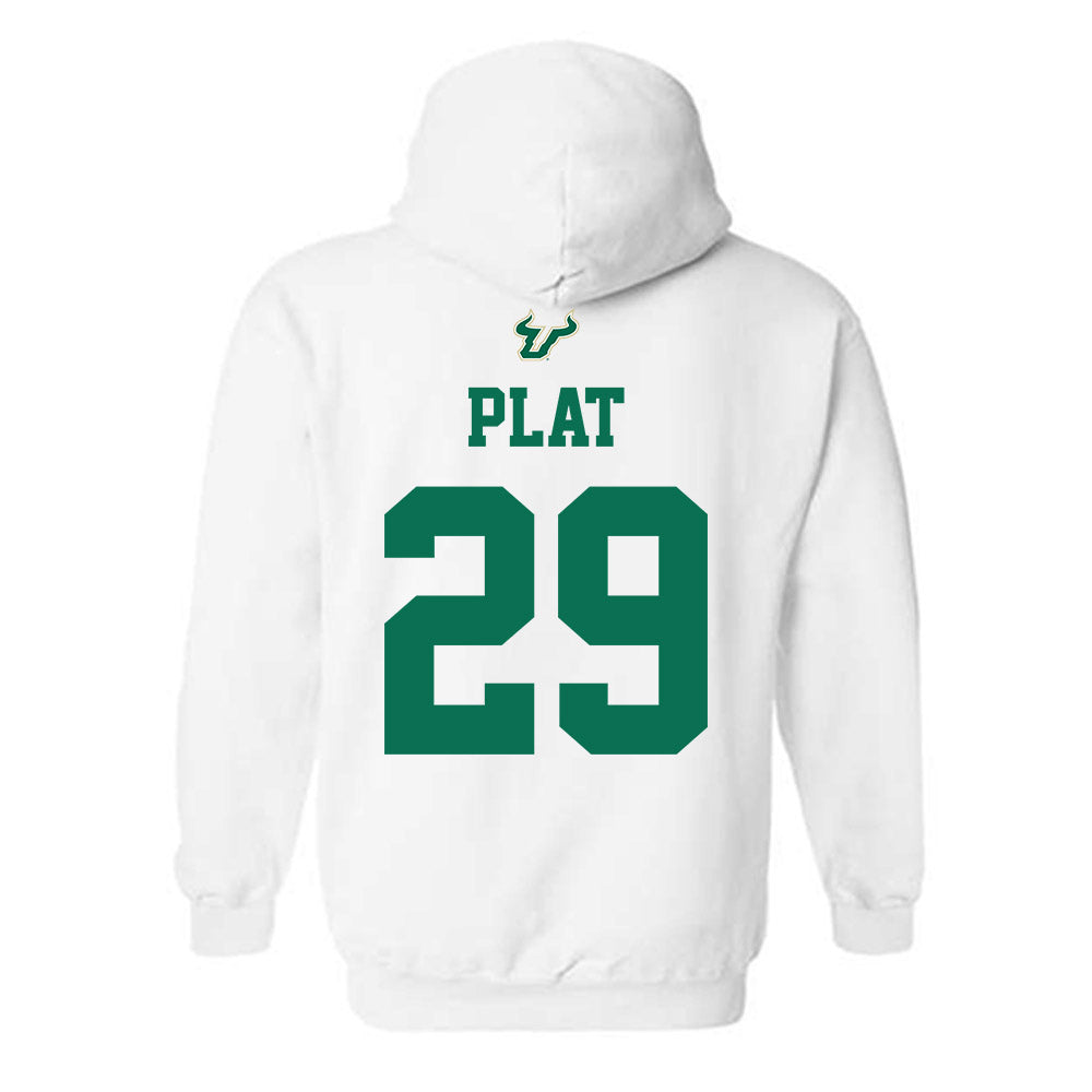 USF - NCAA Football : Deylen Plat - Homecoming Shersey Hooded Sweatshirt-1