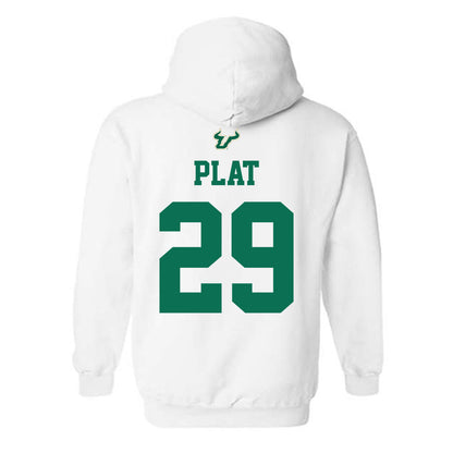 USF - NCAA Football : Deylen Plat - Homecoming Shersey Hooded Sweatshirt-1