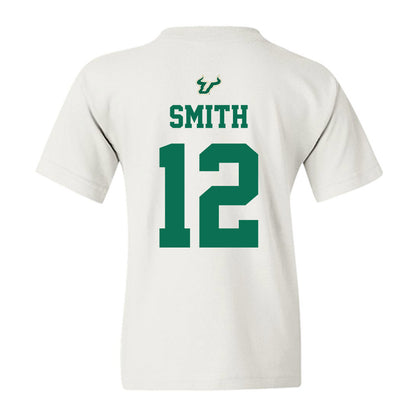 USF - NCAA Football : Jabari Smith - Homecoming Shersey Youth T-Shirt-1