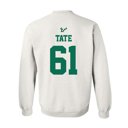 USF - NCAA Football : Julius Tate - Homecoming Shersey Crewneck Sweatshirt-1