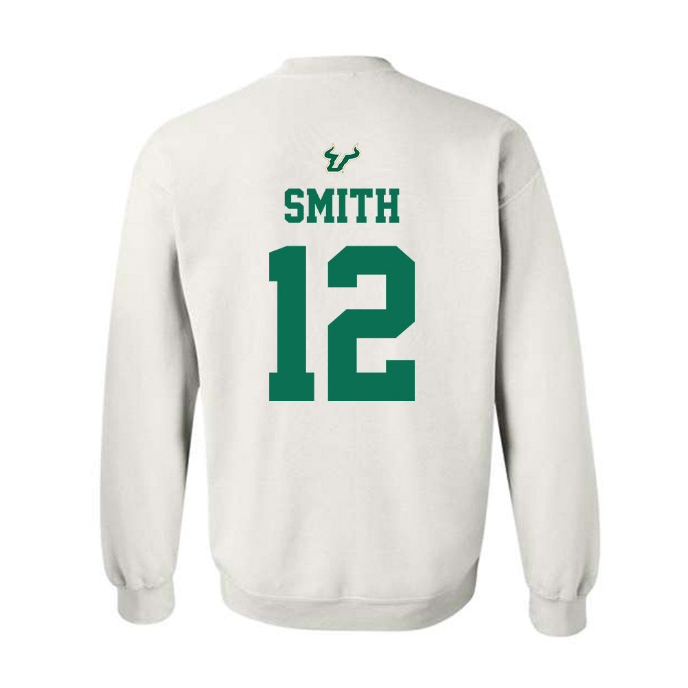 USF - NCAA Football : Jabari Smith - Homecoming Shersey Crewneck Sweatshirt-1