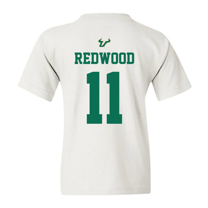 USF - NCAA Football : Asani Redwood - Homecoming Shersey Youth T-Shirt-1