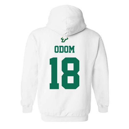 USF - NCAA Football : Kenneth Odom - Homecoming Shersey Hooded Sweatshirt-1