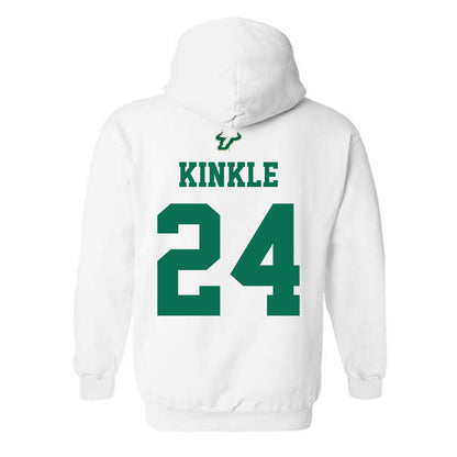 USF - NCAA Football : Tray Kinkle - Homecoming Shersey Hooded Sweatshirt-1