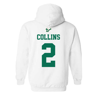 USF - NCAA Football : Jason Collins - Homecoming Shersey Hooded Sweatshirt-1
