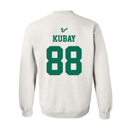 USF - NCAA Football : Brandon Kubay - Homecoming Shersey Crewneck Sweatshirt-1