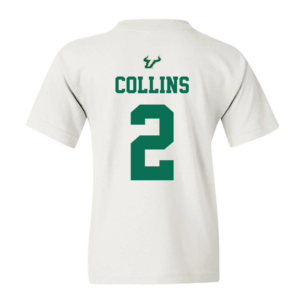 USF - NCAA Football : Jason Collins - Homecoming Shersey Youth T-Shirt-1
