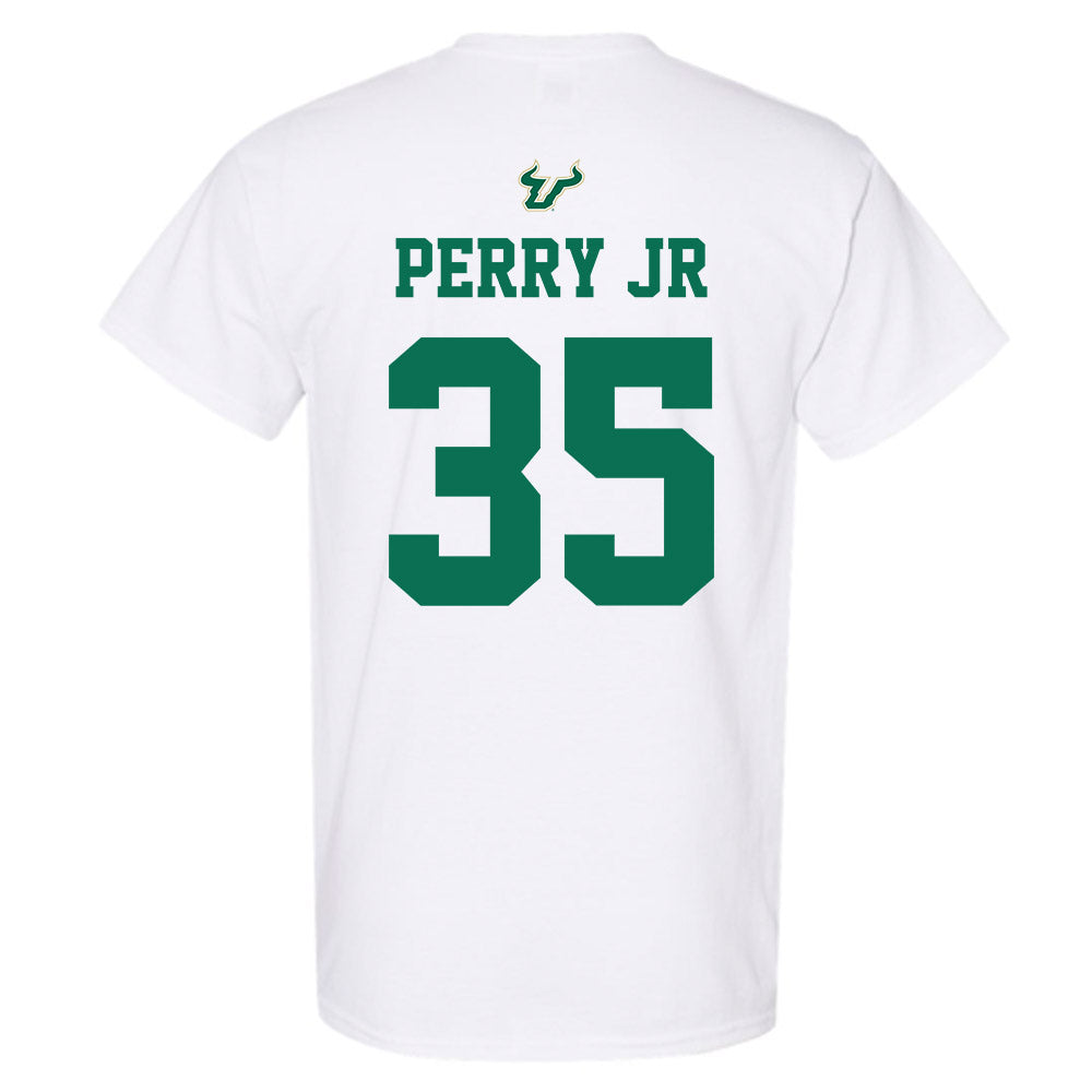 USF - NCAA Football : Herlin Perry Jr - Homecoming Shersey T-Shirt-1