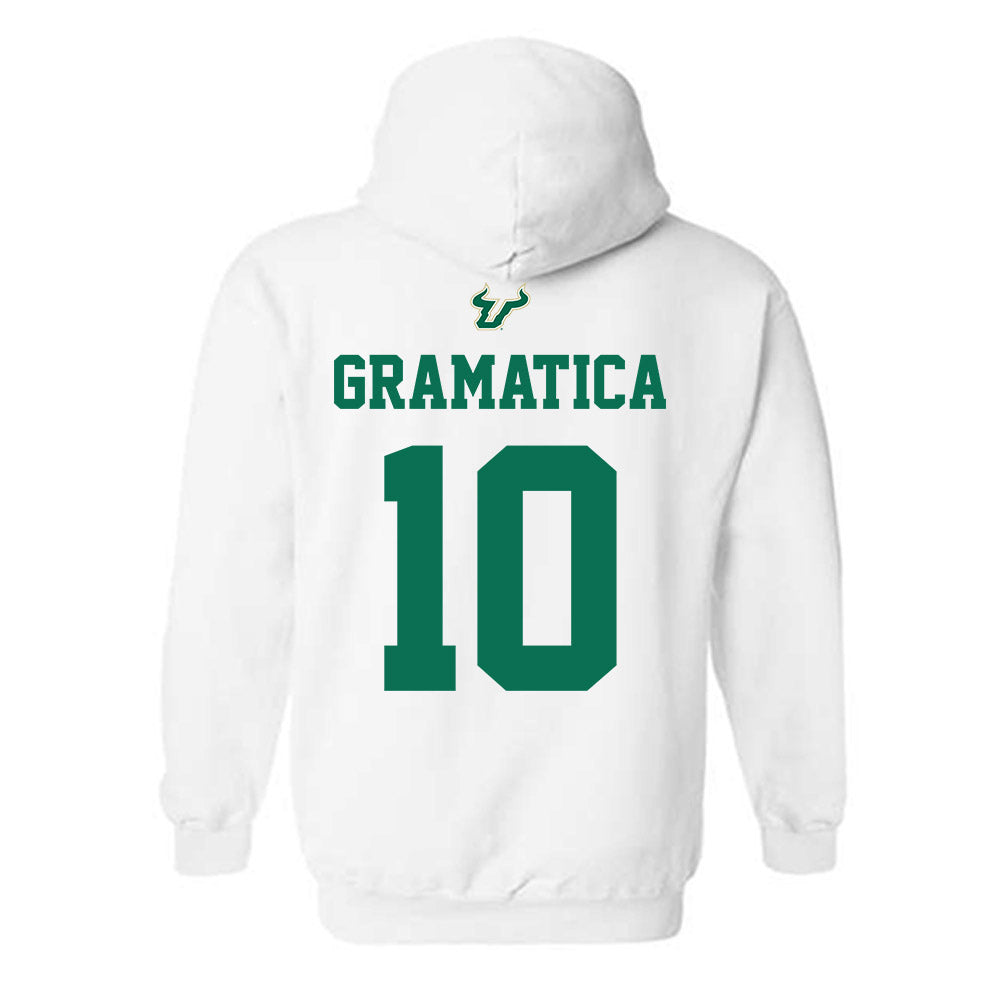 USF - NCAA Football : Gaston Gramatica - Homecoming Shersey Hooded Sweatshirt-1