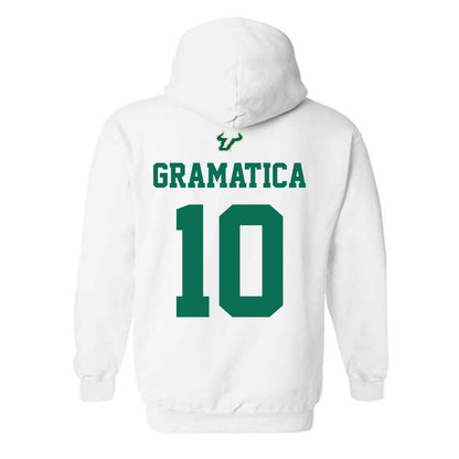 USF - NCAA Football : Gaston Gramatica - Homecoming Shersey Hooded Sweatshirt-1