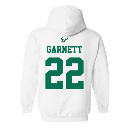 USF - NCAA Football : Chase Garnett - Homecoming Shersey Hooded Sweatshirt-1